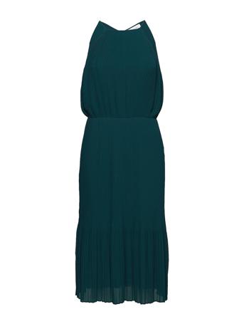 Millow Dress 6621 Knelang Kjole Grønn Samsøe Samsøe