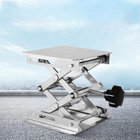 Aluminium Router Lyftbord Trä-Arbetande Gravyr Lab Lifting S Silver