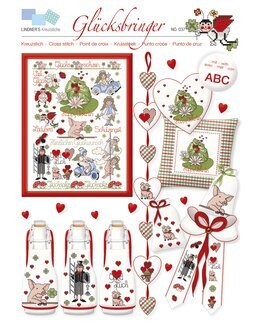 Kreuzstichvorlagen Frösche - Lindner's Kreuzstiche