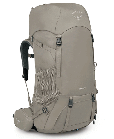 Osprey Renn 65 Pediment Grey/Linen Tan