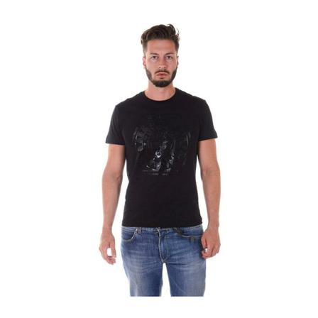 Versace Jeans Couture, T-shirt Zwart, Heren, Maat:L