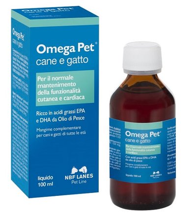 Omega Pet Mangime Complementare Per Cani E Gatti 100ml