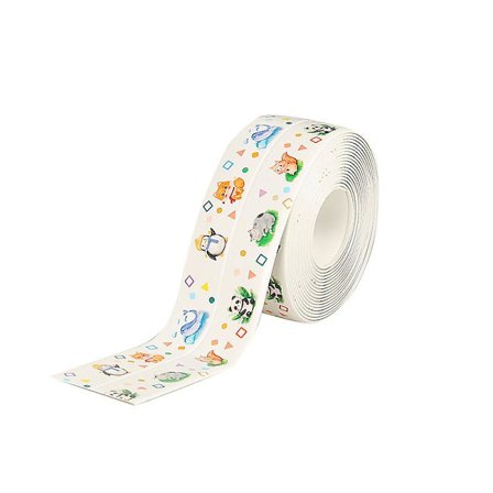 Tetningslist Antikollisjon Vanntett Selvklebende Fugelist Tetningstape Kompatibel med Vask Baderom