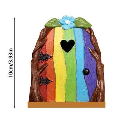 Fairy Gnome Door Miniature Elf Door Art patsaat 5 5