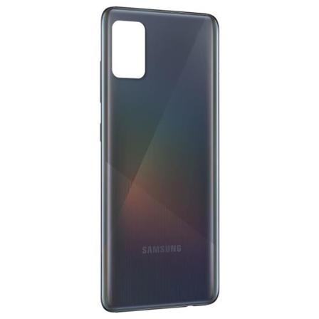Samsung Galaxy A51 Batteriskal Svart Ersättningsbaksida Svart