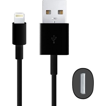 USB-Ligtning/Iphone kabel 1m 2.4A ip7/i8/xr/11/12