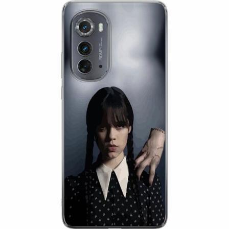 Motorola Edge (2022) Genomskinligt Skal Wednesday Addams