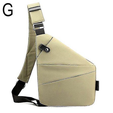 Tyverisikret rejsetaske Tyverisikret taske Ultratynd skuldertaske Crossbody rejsetaske - Perfekt