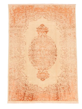 Hand Knotted Persian Contemporay Designs Rug 170X240 Orange/Beige