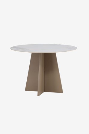 Venture Home - Bootcut Rundt spisebord - Beige - Spisebord - Fra Homeroom