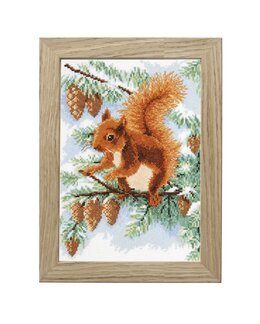 Broderikit Billede Efterår - Vervaco