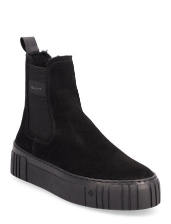 Snowmont Chelsea Boot Shoes Wintershoes Winter Boots Musta GANT