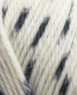 Garn Järbo Raggi 100g Natur/svart