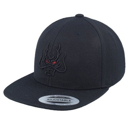 Kinder Kiddo Cap - Schwarz snapback Cap - Kinder Loong Dragon 3d Black/Black Snapback @ Hatstore
