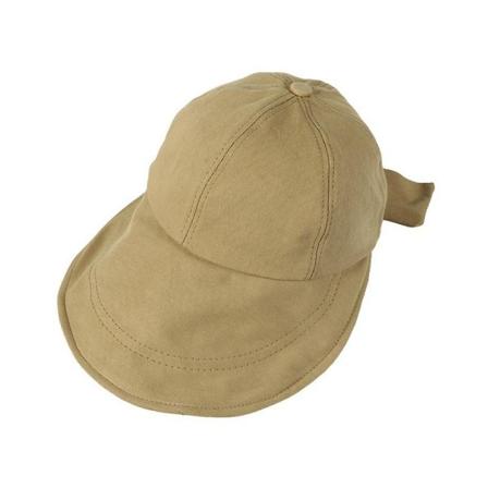 Kvinde Foldbar Sløjfe Solskygge Kasket UV Beskyttelse Bred Skygge Solhat Udendørs Sommer Khaki