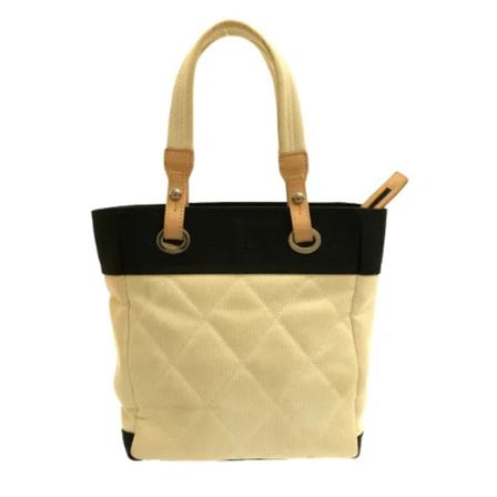 Chanel Vintage Pre-owned Canvas totes inbo, Dame Vintage Tasker, Størrelse: ONE Size
