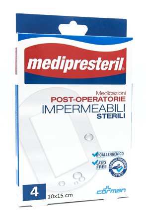 Medipresteril Medicazione Post Operatoria Impermeabile Sterile