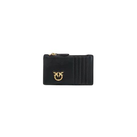 Pinko, Wallets Cardholders Czarny, Kobieta, Rozmiar: ONE Size