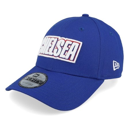 New Era - Football Blå adjustable Keps - Chelsea Keyline 9FORTY Cobalt Blue Adjustable @ Hatstore