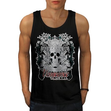 Vengeance Be Mine Men Blacktank Top | Wellcoda