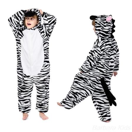 Børn Onesies Kigurumi Til Børn Pijama Baby Dreng Pige Hjemmetøj Pyjamas Anime Cosplay Kostume Vinter Flanell Hætte Jumpsuit-a 85-100CM