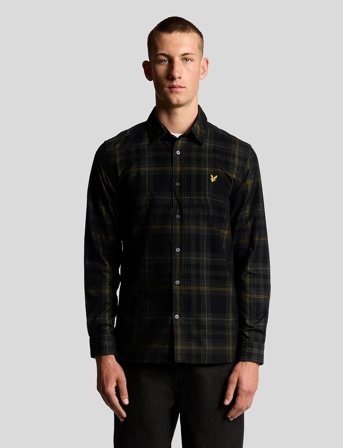 Lyle & Scott Tartan Corduroy Shirt - Multi/patterned - L