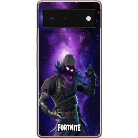 Google Pixel 6 Genomskinligt Skal Fortnite