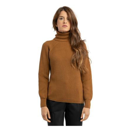 Max Mara, Turtlenecks Brązowy, Kobieta, Rozmiar: S