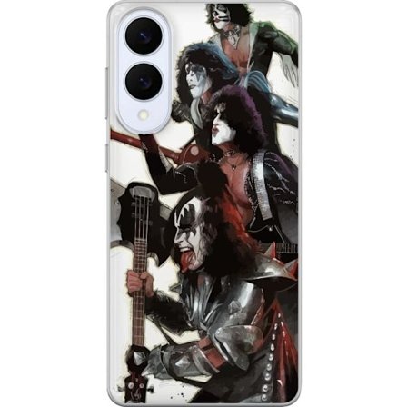 Yhteensopiva Puhelinkuori Samsung Galaxy S25 Edge Kizz Hard Rock Rockmusiikki Yhtye Klassinen