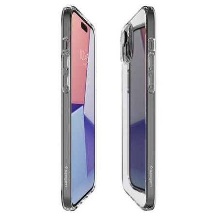 Spigen Crystal Flex-etui til iPhone 15 Plus - Klar