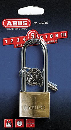 ABUS HENGELÅS 65/40 HB63 MESSING