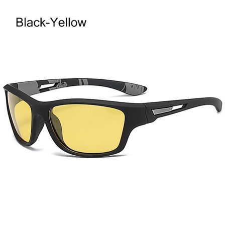 Retro polariserade solglasögon fyrkantiga solglasögon för sportkörning Cykelfiske