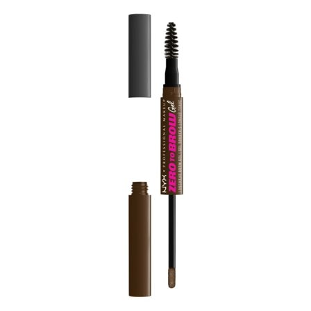 NYX Professional Makeup Zero To Brow Longwear Gel Ögonbryn Unisex Brun ONESIZE