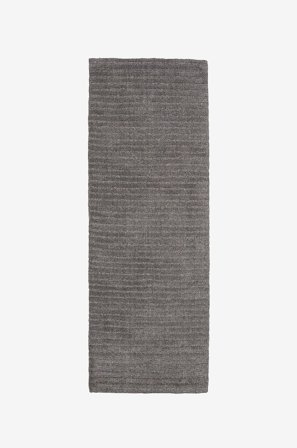 Venture Home - Matto Milton - Harmaa - Villamatot - 70X200 - - Homeroom