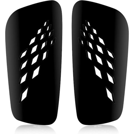 2 stk. Mini Fotballleggbeskyttere, 17,5x8 cm Forlenget Mini Leggskinn Hul Rombe Rutenett Små Fotball Leggskinn Små Beskyttende Leggskinn for Meg