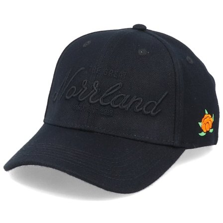 SQRTN - Great Norrland Hooked All Black Snapback Adjustable Black Cap - @ Hatstore