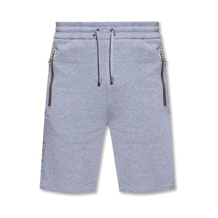 Balmain Shorts with logo Grå, Herre Chino Shorts