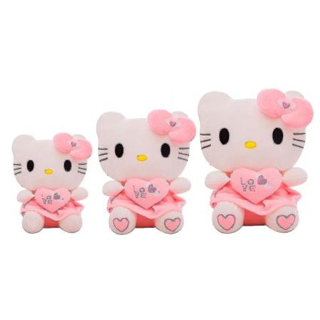 25/30/40cm Hello Kitty -pehmolelu Pehmeä lelu Täytetty Söpö Piirrettyjapanilainen Lapsetanime 25cm