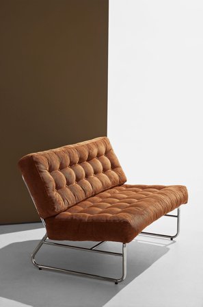 Pastill - Luca 2-istuttava lounge-sohva - Ruskea - 2 istuttavat sohvat - - Homeroom