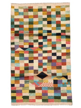 105X180 Dywan Moroccan Berber - Afghanistan Nowoczesny Beżowy/Brunatny (Wełna, Afganistan) Carpetvista