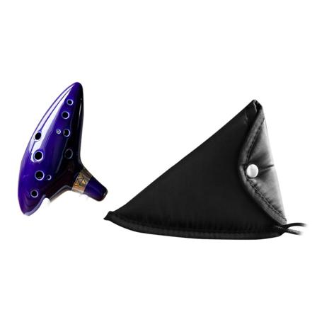 Alto C Legend of för Zelda 12 hål Keramik High C Legend of Ocarina Keramik för Time Flöjt Tillgång till musikinstrument B