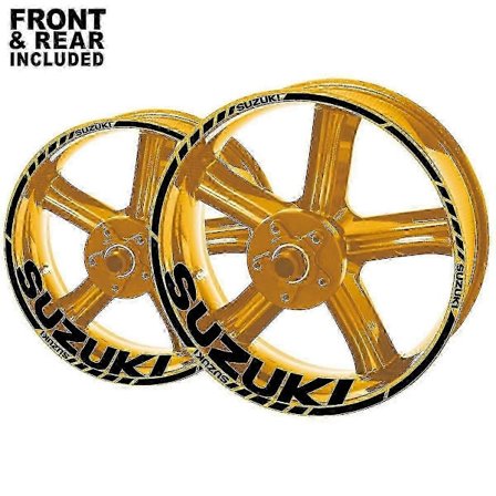 2025 For Suzuki Hjul Klistremerke Felg Dekal Logo Sett Gsxr 600 750 1000 Gsxs 750 Gsr 600