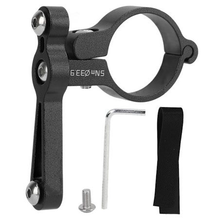 Cykelvattenkopphållare Bas 33,9 mm Aluminiumlegering Flaskhållare Mountainbike Justerbar Omvandlingsbas Svart