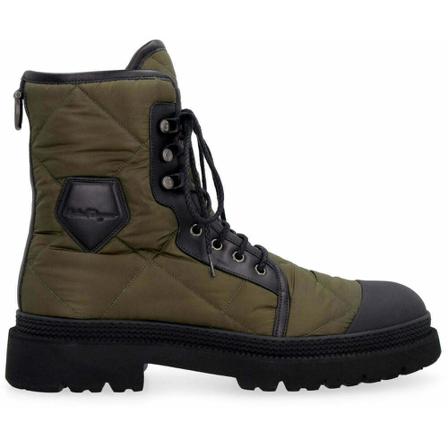 Salvatore Ferragamo, Boots Zielony, Mężczyzna, Rozmiar: 40 EU