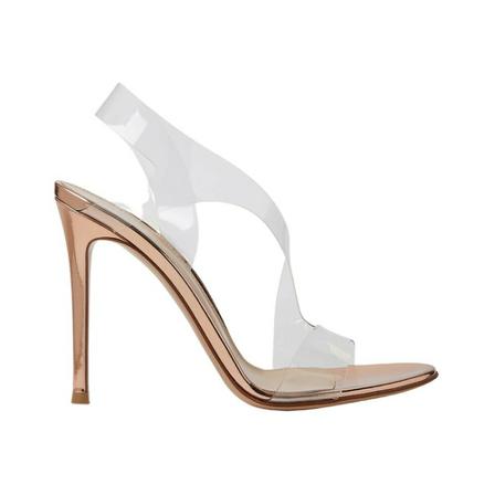 Gianvito Rossi, Metropolis 105 Heels Biały, Kobieta, Rozmiar: 37 EU