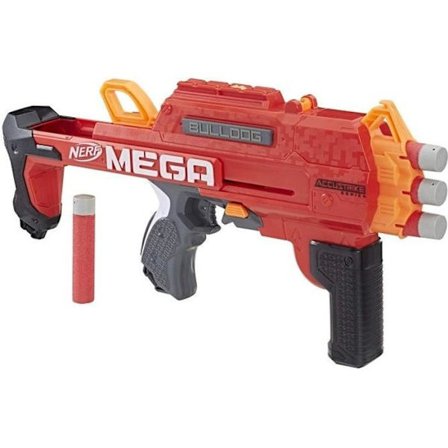 NERF MEGA - Bulldog - Pistol med skumpilar - Unisex - Från 8 år