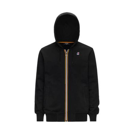 K-Way, Sweatshirt Czarny, Mężczyzna, Rozmiar: XL