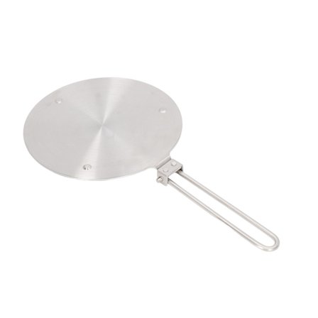 Varmefordelingsplade i rustfrit stål, induktionsplade til køkken, madlavningsfordeler til elektrisk induktionskomfur 19,5 cm / 7,7 tommer