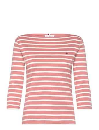 Slim Cody Boat-Nk 3/4Slv Orange Tommy Hilfiger