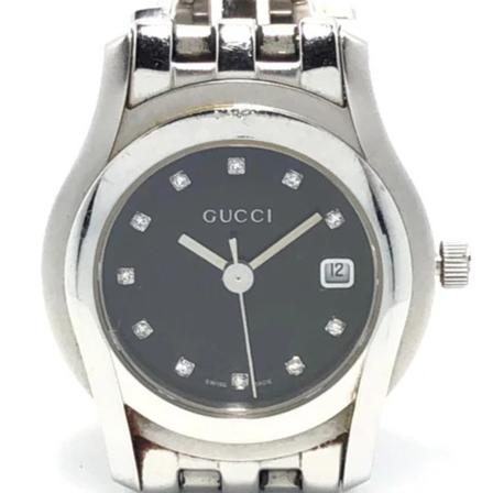 Gucci Vintage Pre-owned Stainless Steel watches , Grijs , Dames , Maat: ONE Size Vintage Horloges